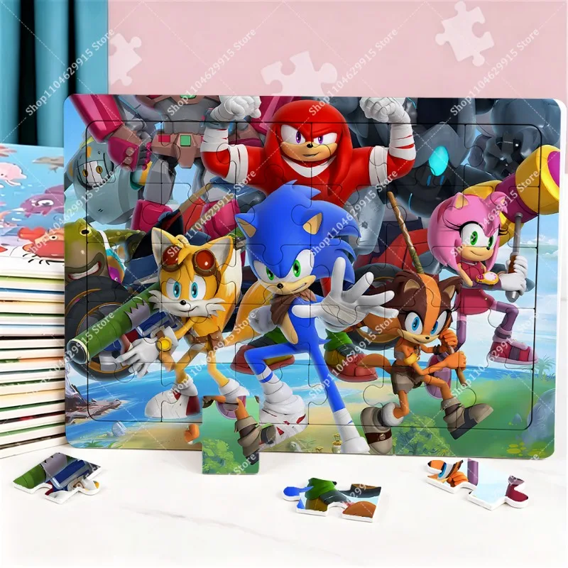 Party Games Simple - Puzzle Sonics, modna gra, figurki z