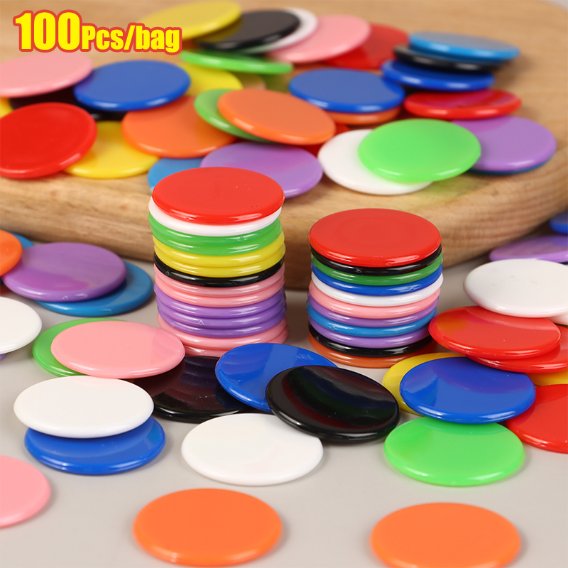 Party Games Bingo - 100 szt. 25MM Montessori Edukacyjna Zabawka