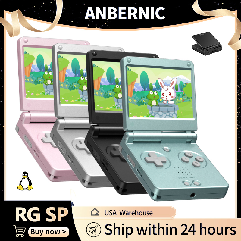Party Games Download - Anbernic RGSP Retro Flip Przenośna Konsola