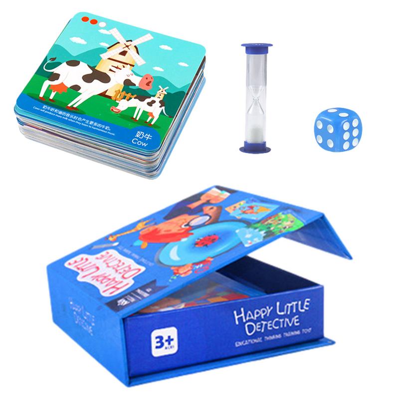 Party Games Kid Friendly - Pamięci detektyw gra szczęśliwy mały detektyw