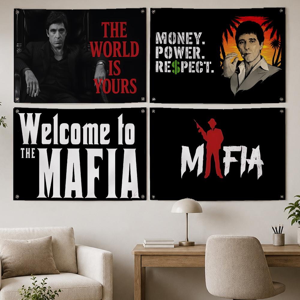 Party Games Mafia - Klasyczna gra Mafia – flagi, dekoracja