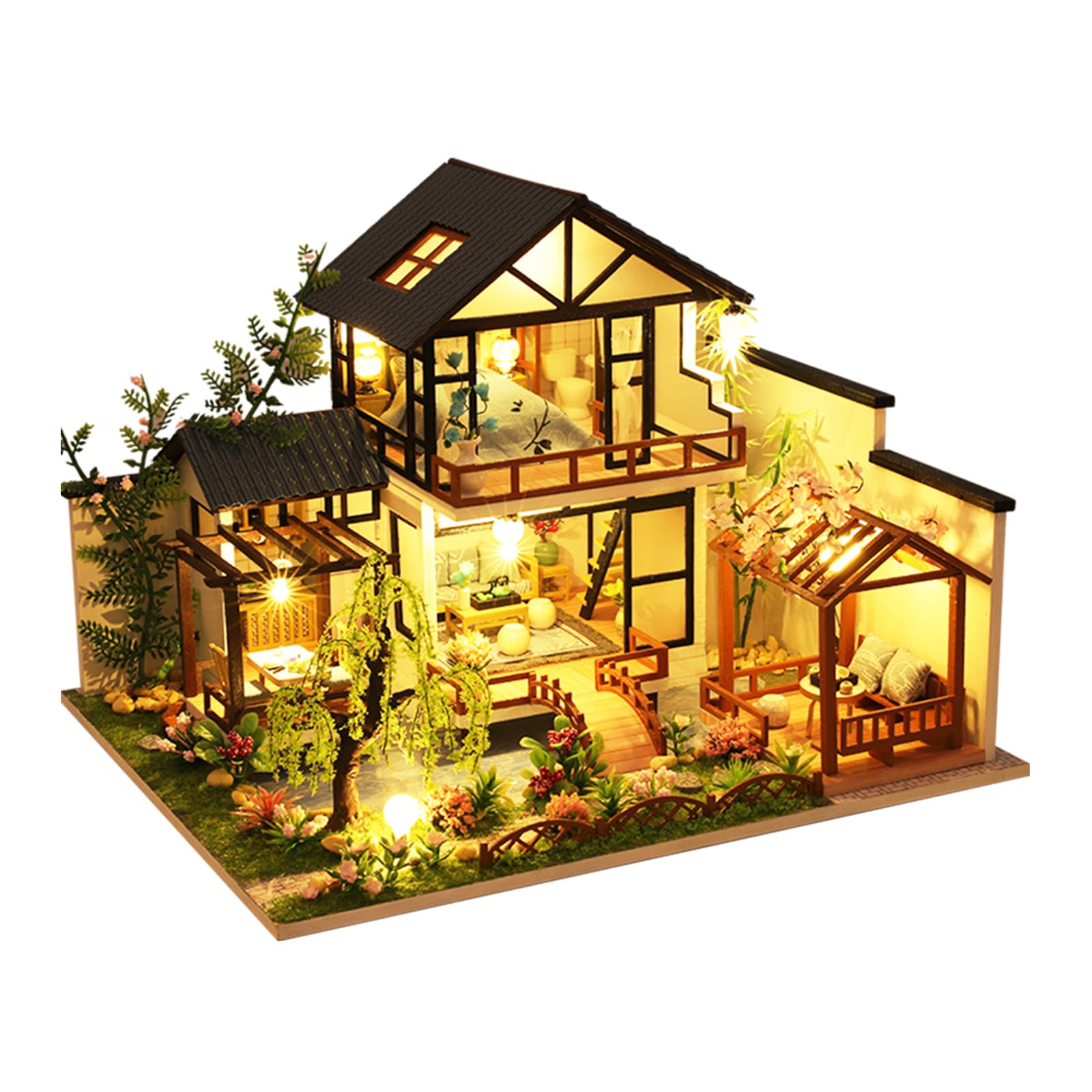 Kreatywny domek DIY z bambusow – Games Garden Party recenzja i cena