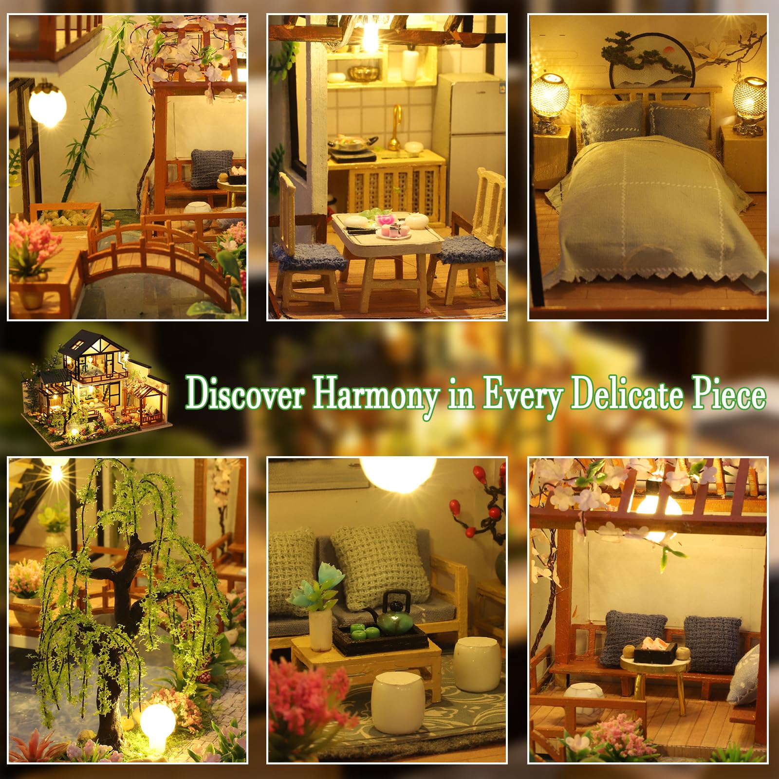 Kreatywny domek DIY z bambusow – Games Garden Party recenzja i cena