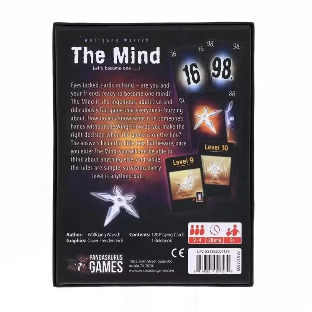 NOWA Gra Karciana The Mind, Gr – Party Games Groups recenzja i cena