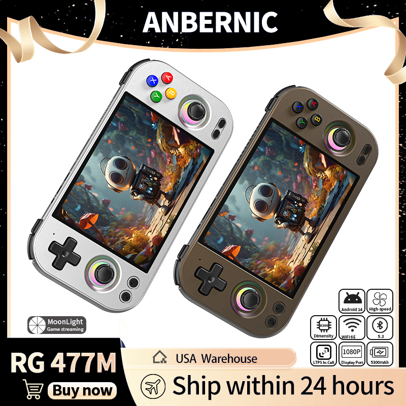 ANBERNIC RG 477M Retro Konsola – Party Games Download recenzja i cena