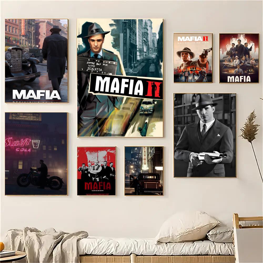 Plakat z motywem gry Mafia, na – Party Games Mafia recenzja i cena