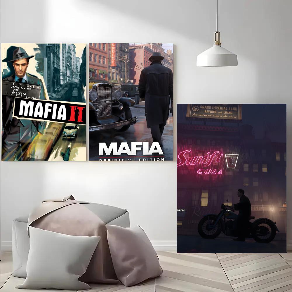Plakat z motywem gry Mafia, na – Party Games Mafia recenzja i cena
