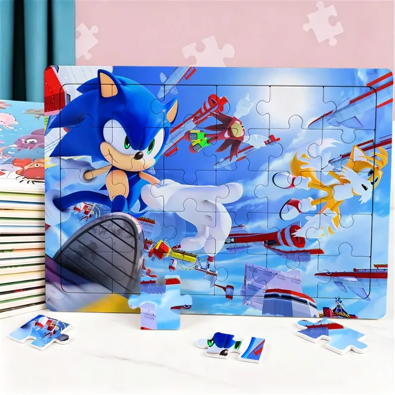 Puzzle Sonics, modna gra, figu – Party Games Simple recenzja i cena