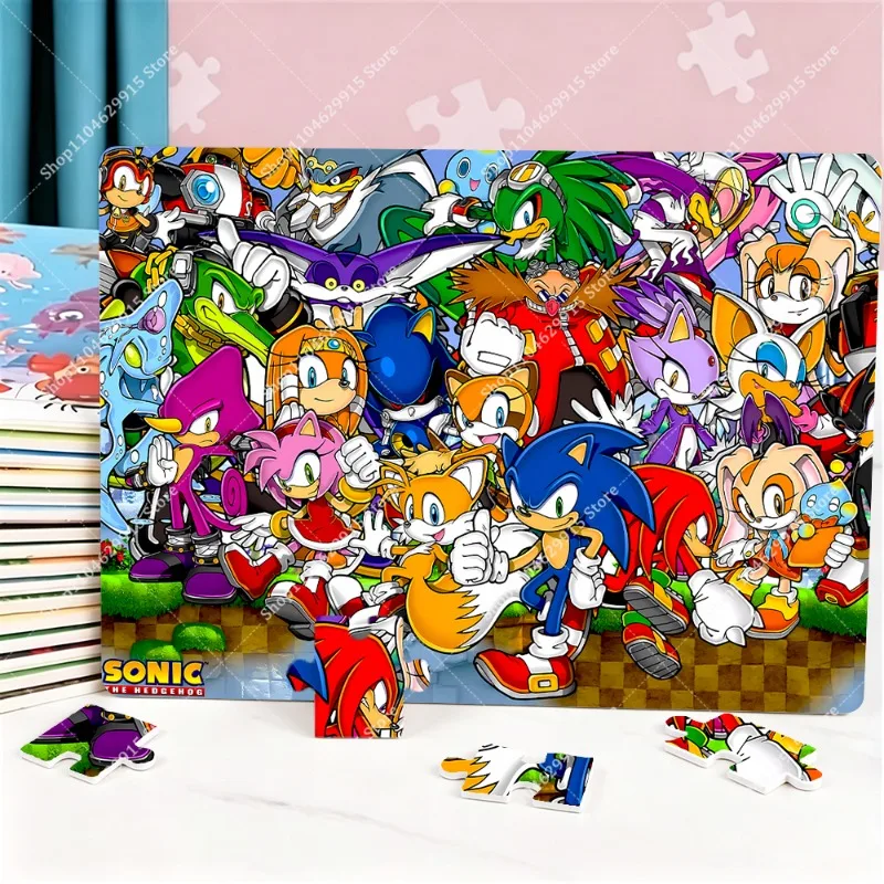 Puzzle Sonics, modna gra, figu – Party Games Simple recenzja i cena
