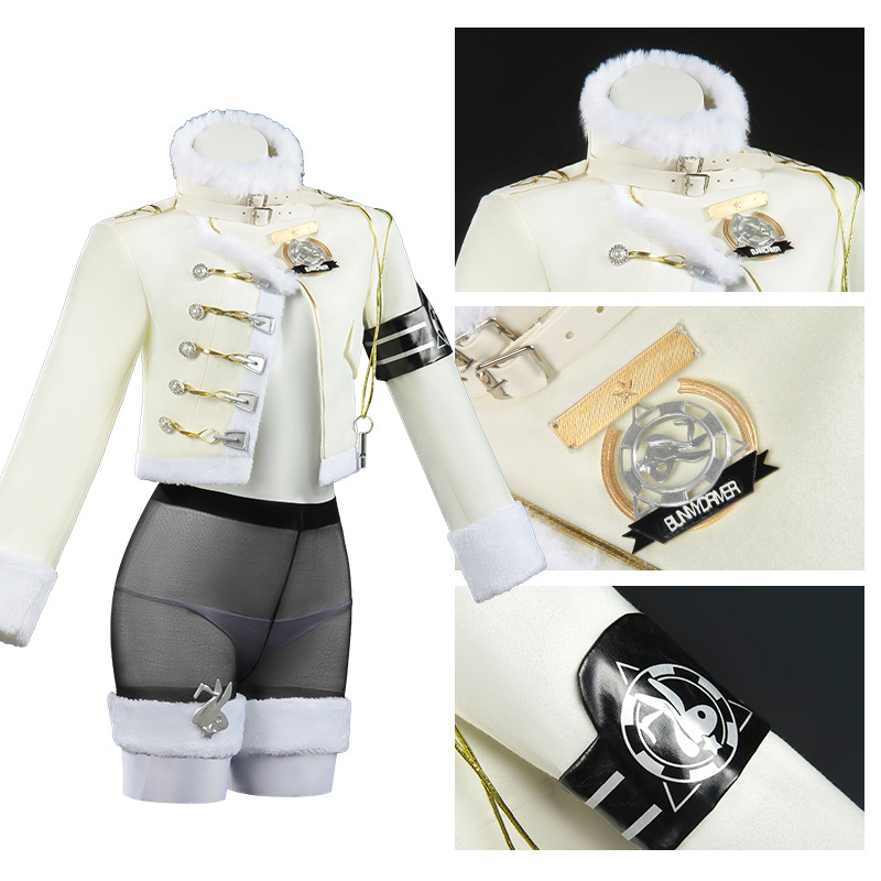 Peruka do cosplay anime Blanc, – Party Games Animals recenzja i cena