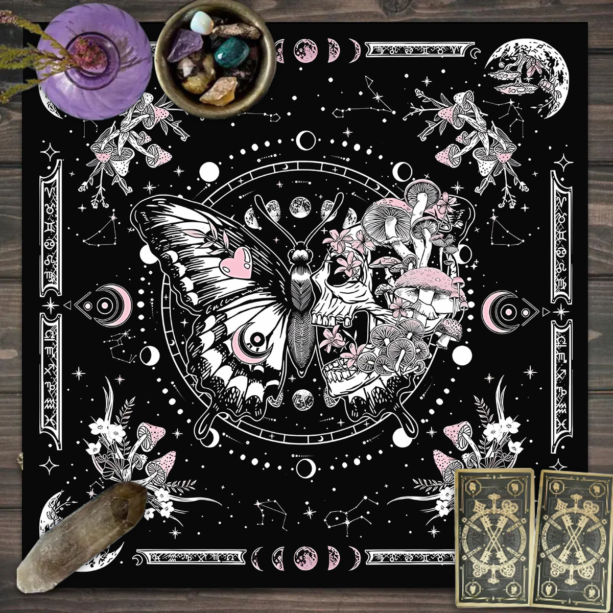 1 szt. Obrus ​​z kartami tarot – Party Games Mystery recenzja i cena