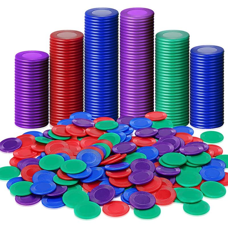 400 sztuk plastikowych żetonów – Party Games Bingo recenzja i cena