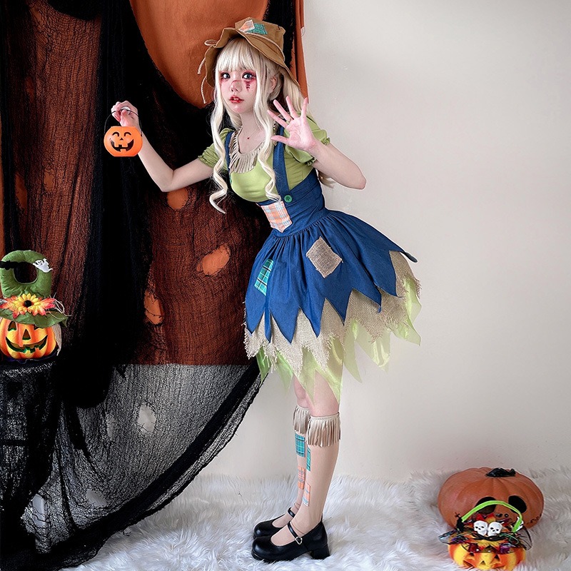 Strój czarownicy na Halloween, – Games Garden Party recenzja i cena