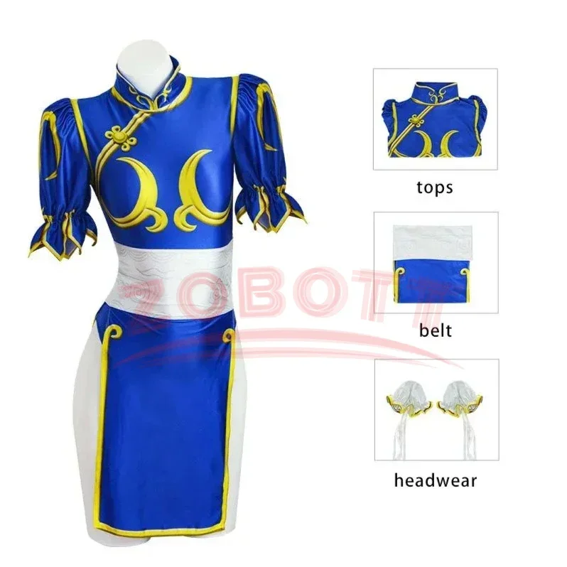 Strój Cosplay Chun Li Kostium  – Party Games Groups recenzja i cena