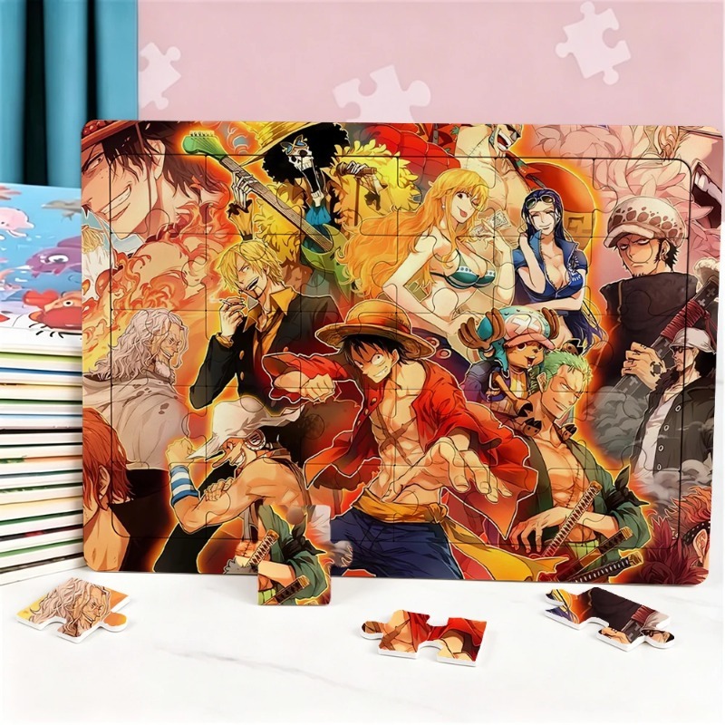 30 elementów Puzzle One Piece  – Party Games Simple recenzja i cena